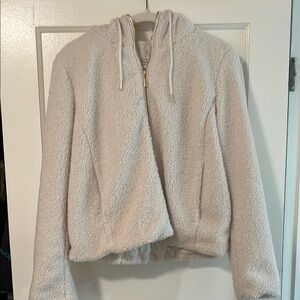 Joie Women's Cream Sherpa Jacket